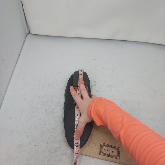 Gucci Brixton WOMENS Black Leather Horsebit Loafer - Picture 11 of 11